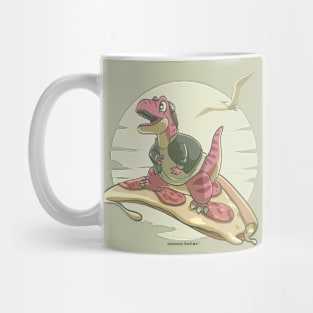 Pizza T Rex | Jurassic Smiles Mug